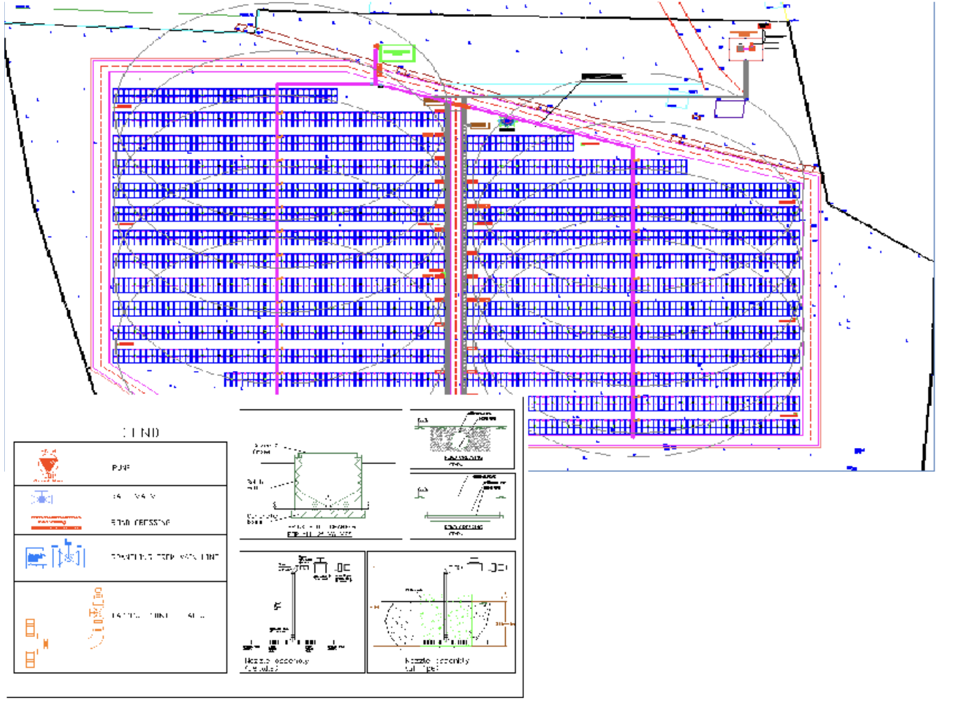 Water pumping & pipe lines